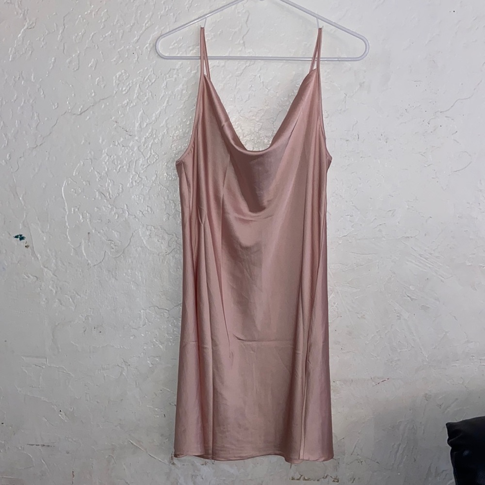 Short pink dress